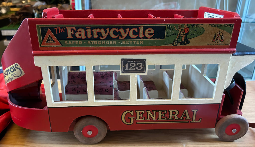 1930 Triang Bus open topped. For Sale 250. Grandma s Teddies