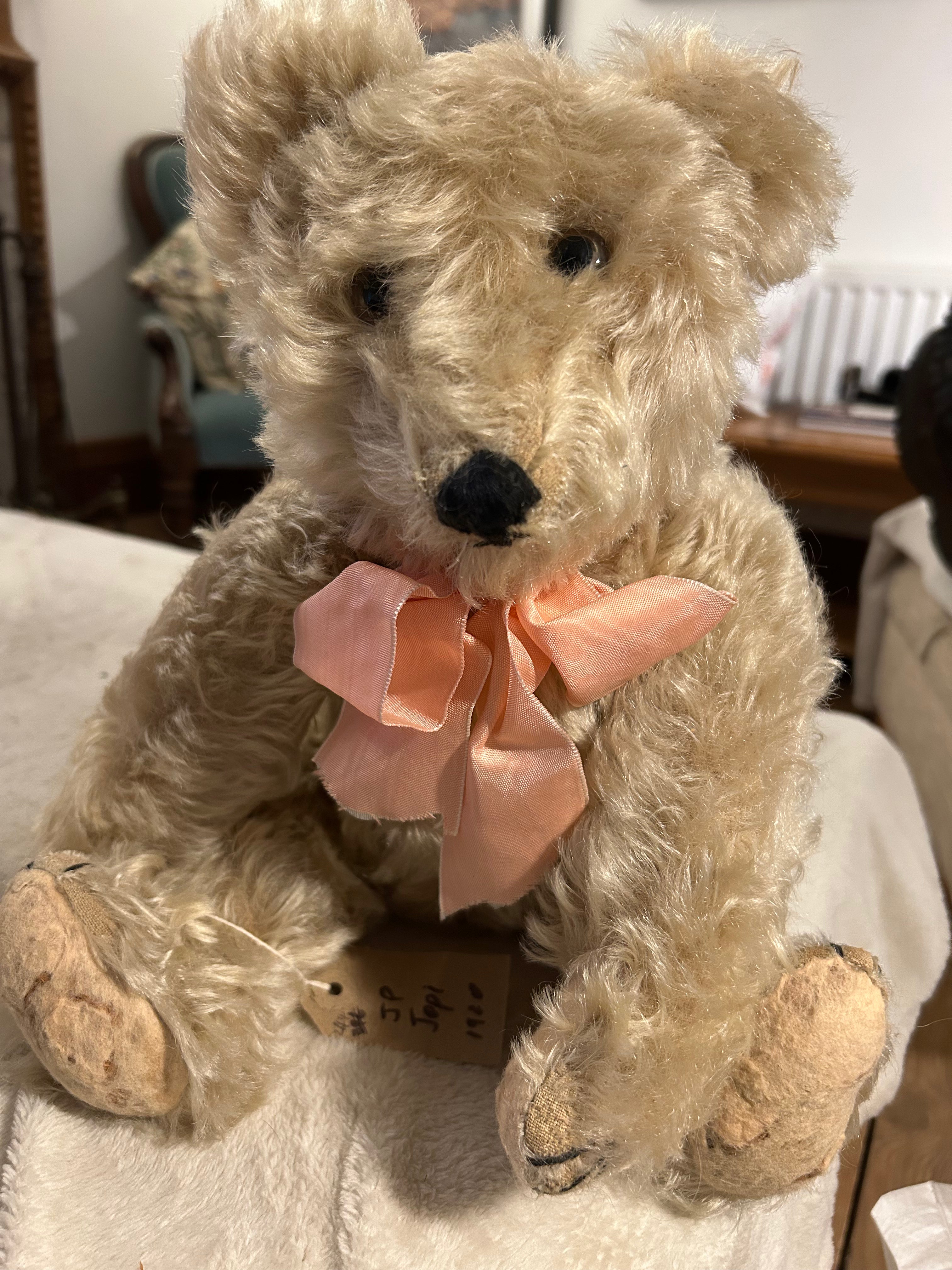 Hina Teddy bear シャンパン色 28cm 限定版 Hina Dolls Teddy Bear with Folding Screen Byobu – Teddy Bear