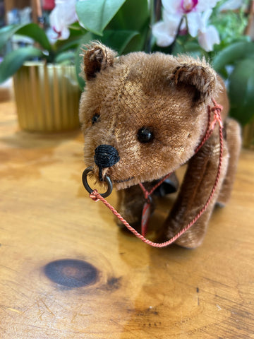 (1912) Bing. Tripple Trapple walking bear with tag