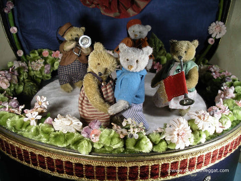 (9) C3 Miniature tableau. Bears' Wedding. Elizabeth Leggat