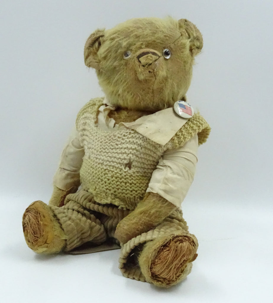 Sold (1915) Growler Ted Effanbee Manfred sold £150 – Grandma's Teddies