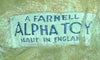 (1925) A Farnell Alpha Toys Label